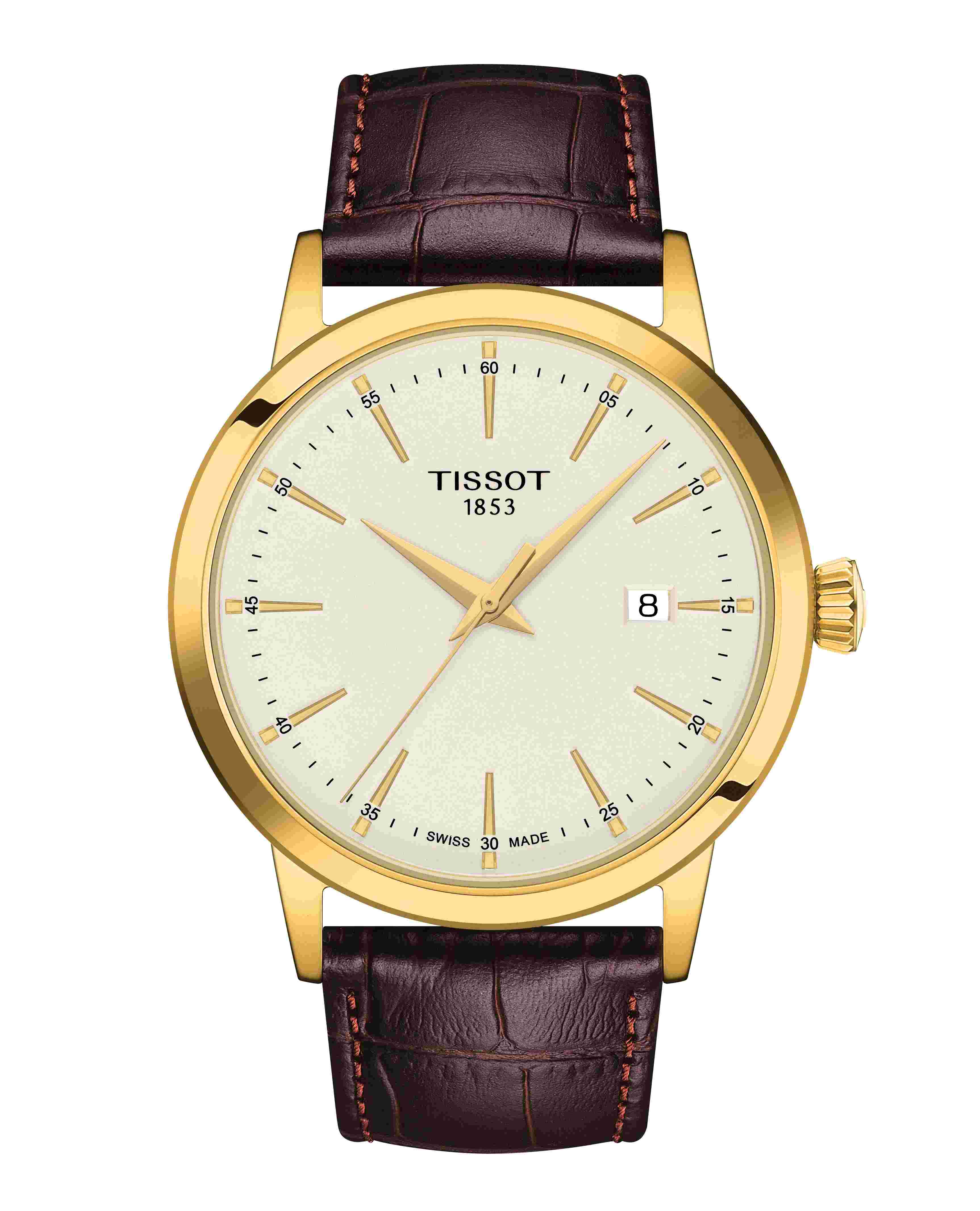 tissot classic dream quartz gent t129.410.36.261.00