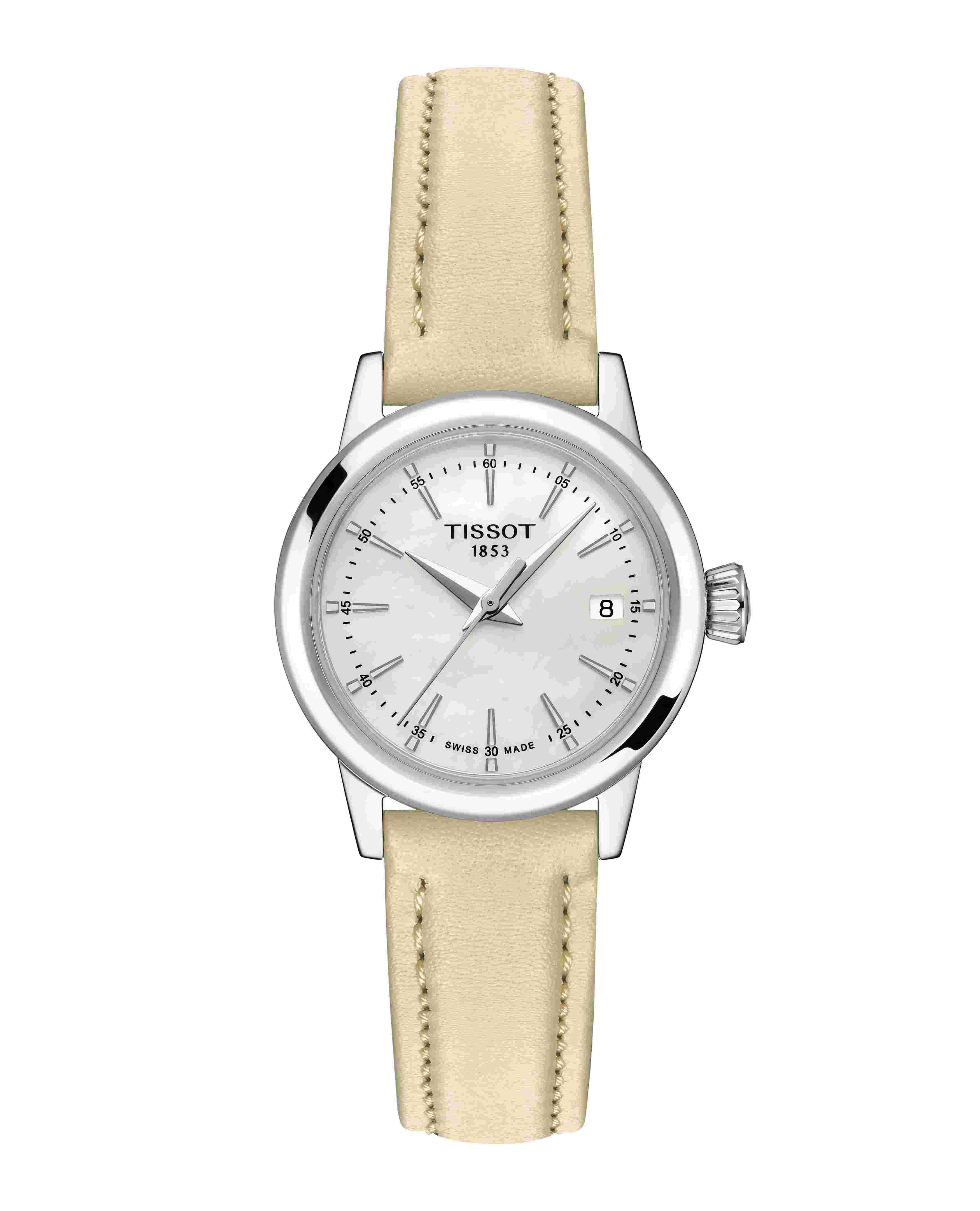 tissot classic dream quartz lady t129.210.16.111.00