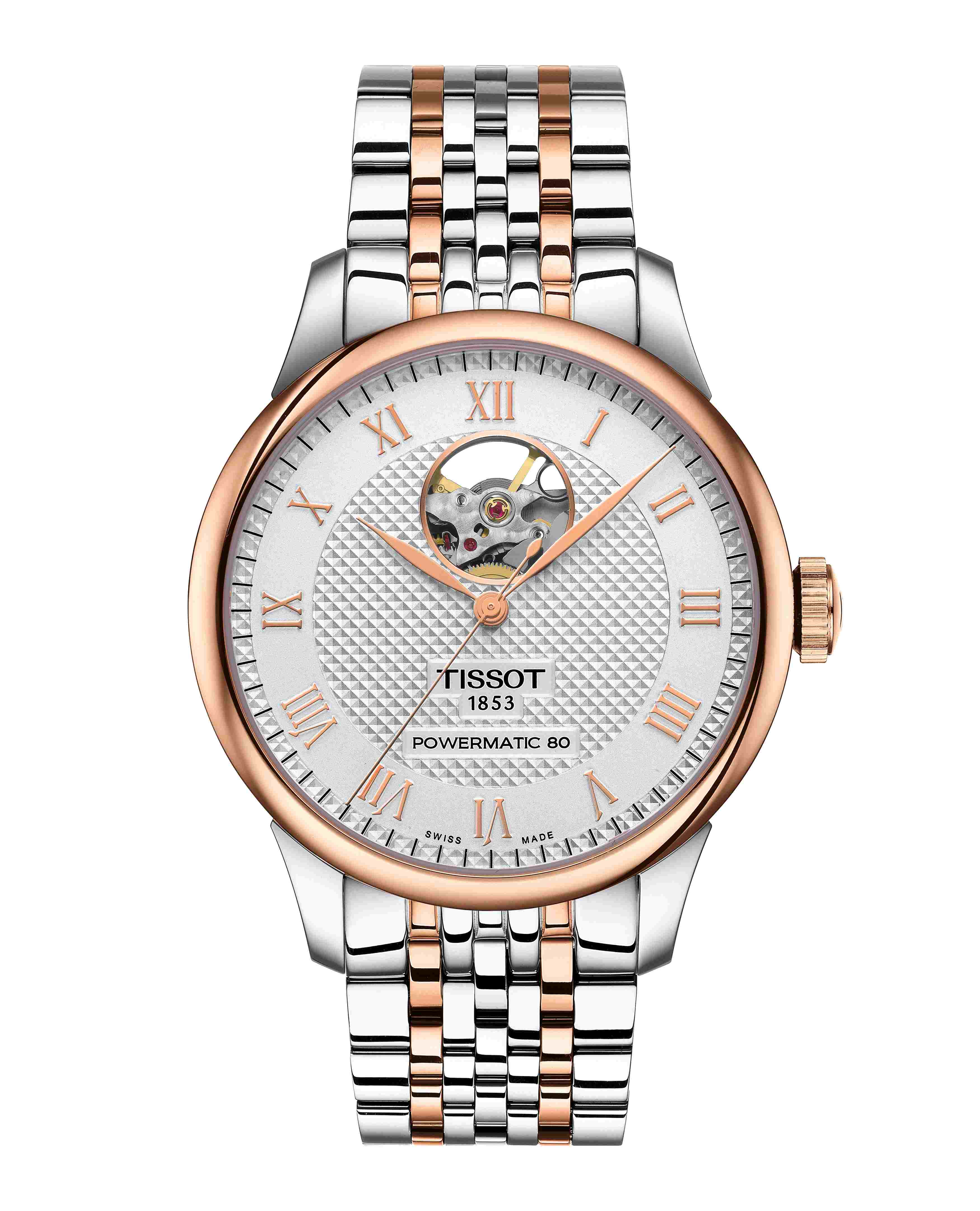 tissot le locle automatique powermatic 80 open heart t006.407.22.033.02