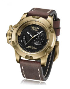 buy alexandre Christie watch with best leather strap