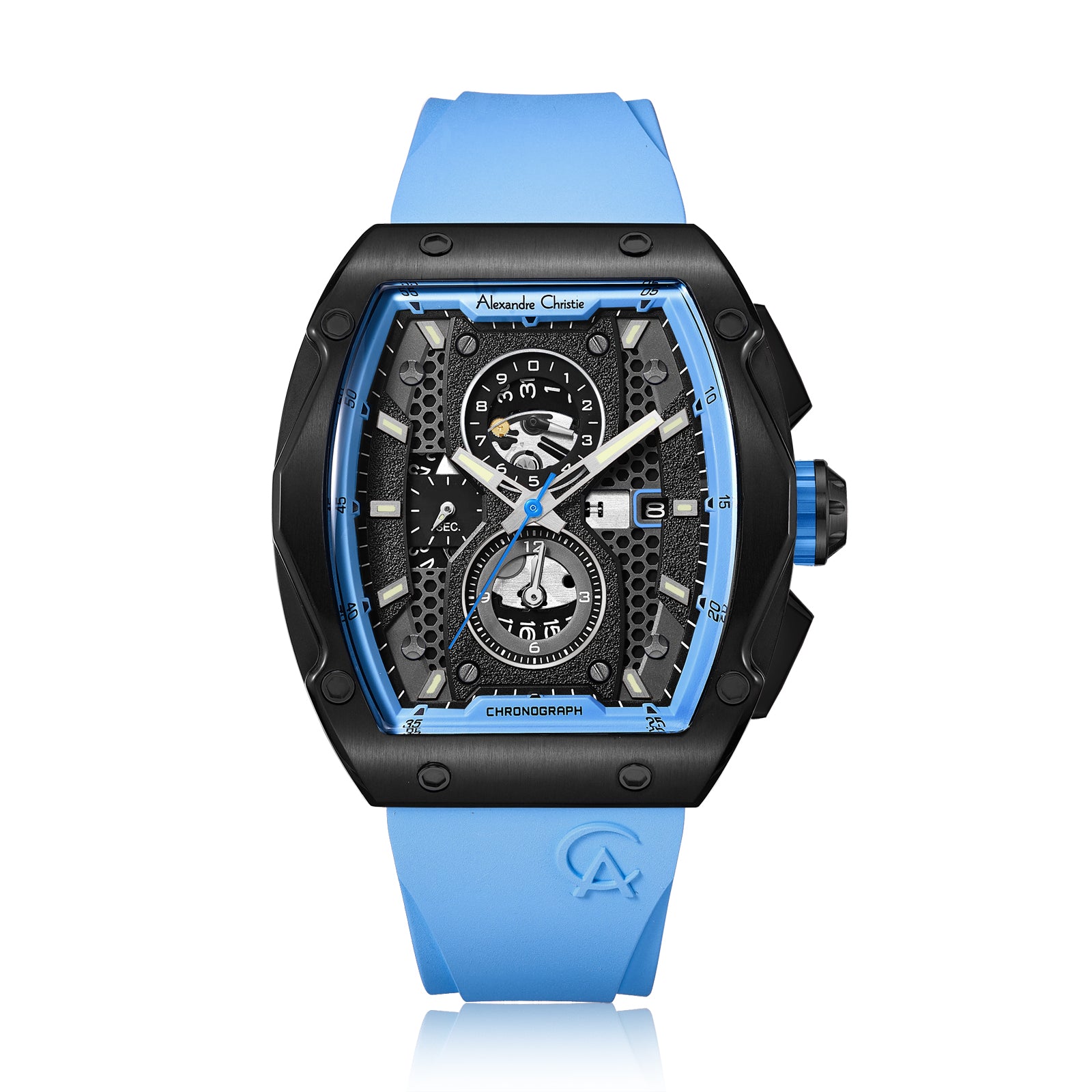 6608MCRIPBA Men's Chronograph Quartz Watch 44mm