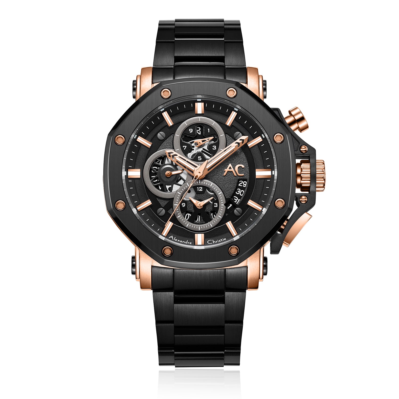 9603MCBBRBA Men's Chronograph Quartz Watch 44mm