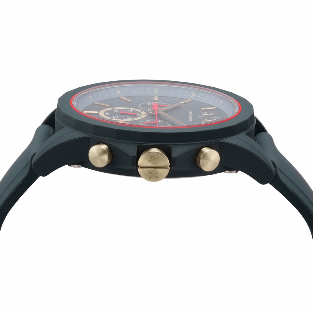 Chronograph Blue Silicone Watch