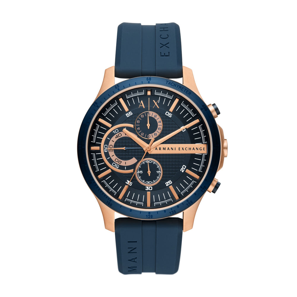 Chronograph Blue Silicone Watch