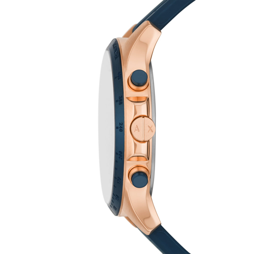 Chronograph Blue Silicone Watch