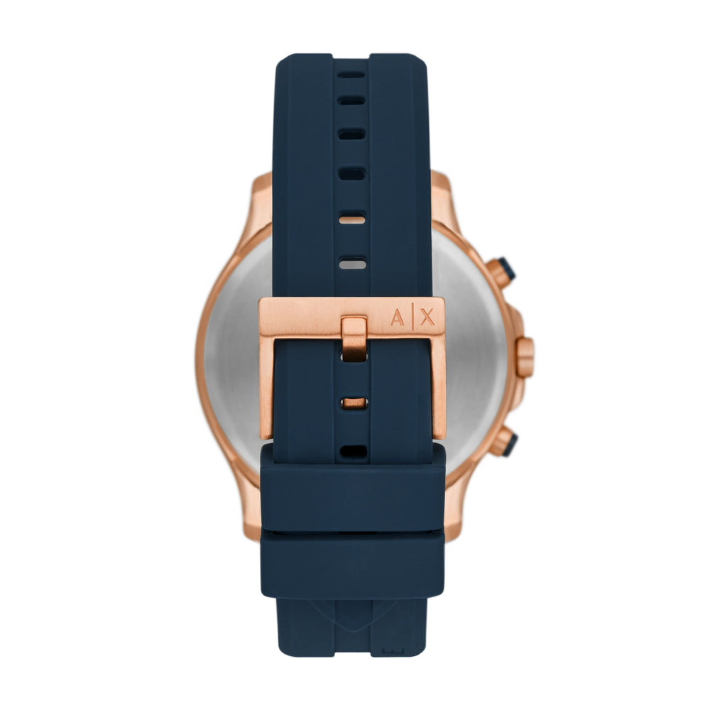Chronograph Blue Silicone Watch