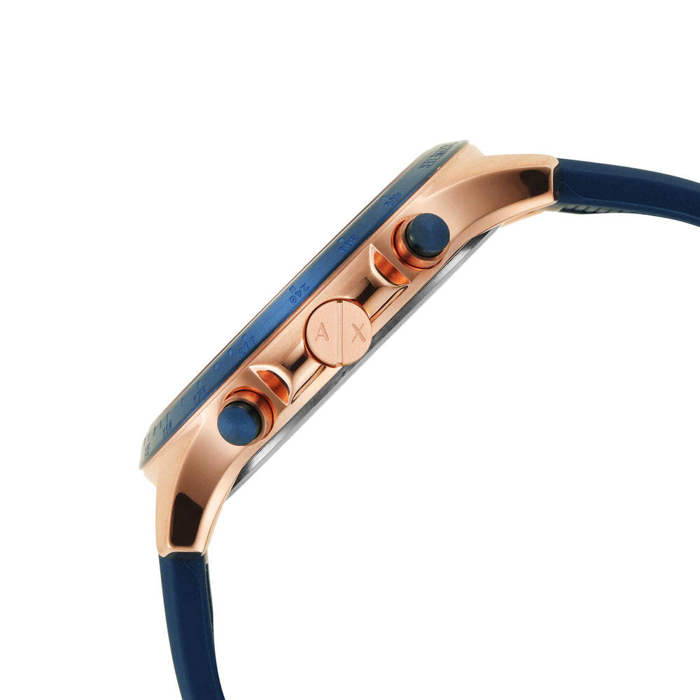 Chronograph Blue Silicone Watch