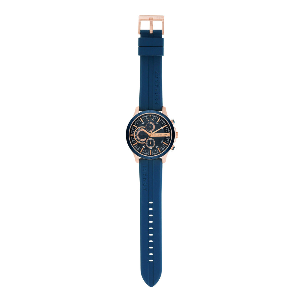 Chronograph Blue Silicone Watch