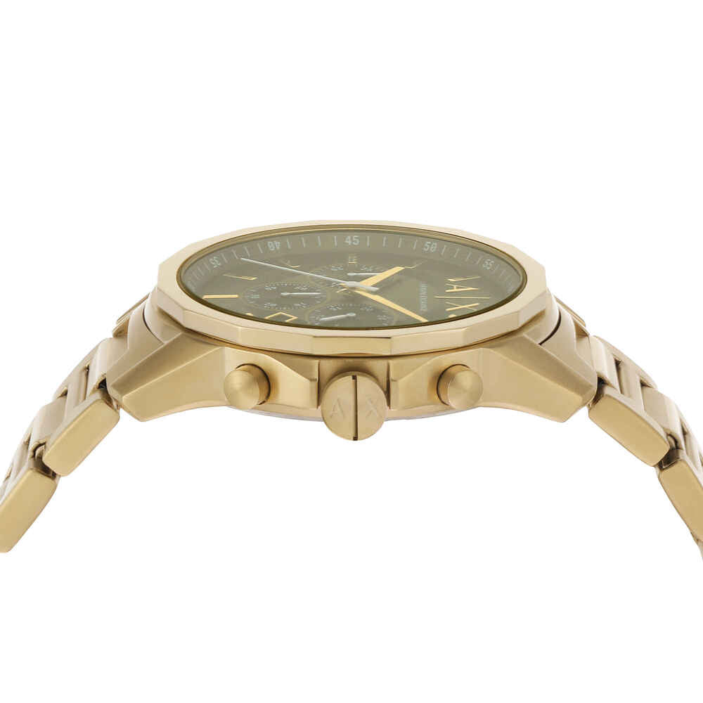 Chronograph Gold-Tone Stainless Steel Watch