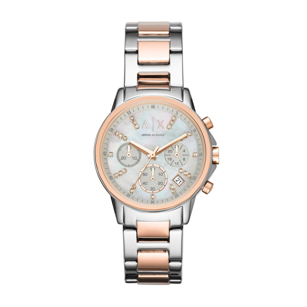 Chronograph Two-Tone Stainless Steel Watch