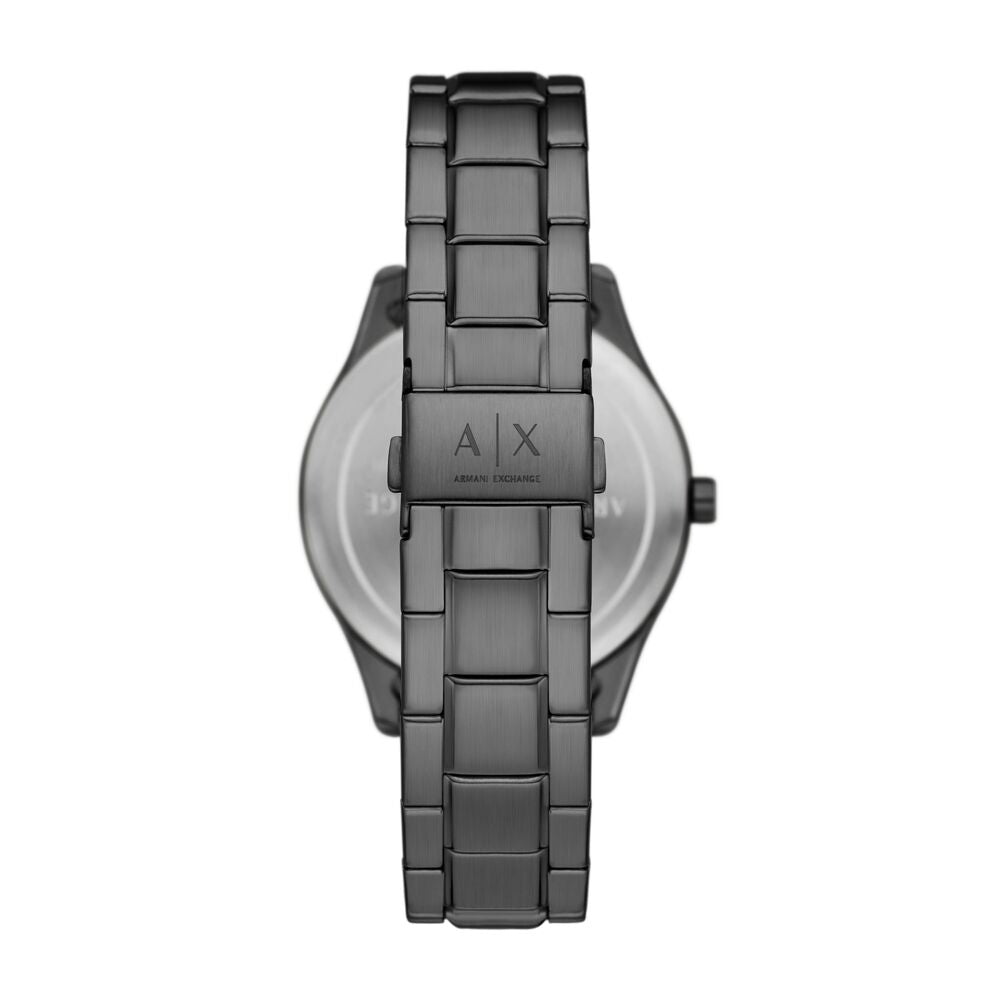 Multifunction Gunmetal Stainless Steel Watch