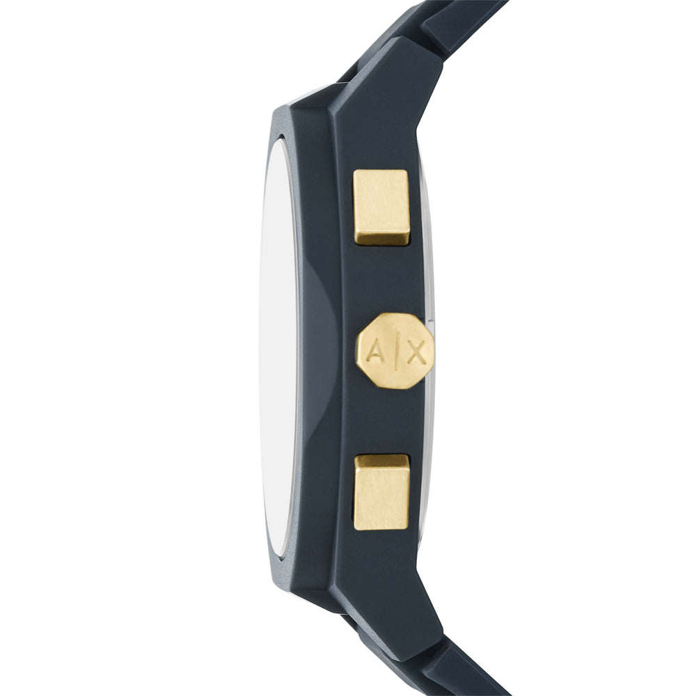 Sync Chronograph Blue Silicone Watch