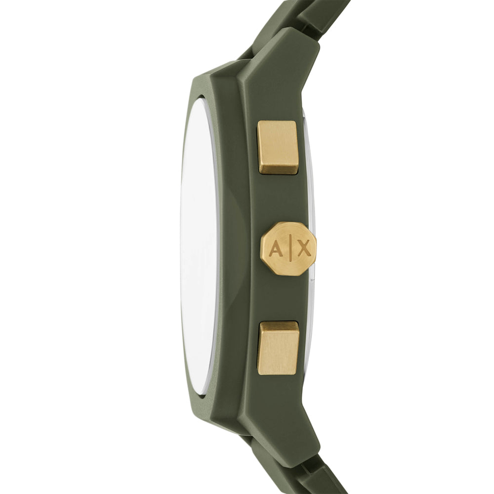 Sync Chronograph Green Silicone Watch