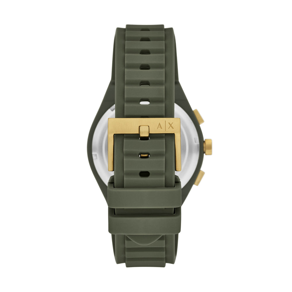 Sync Chronograph Green Silicone Watch