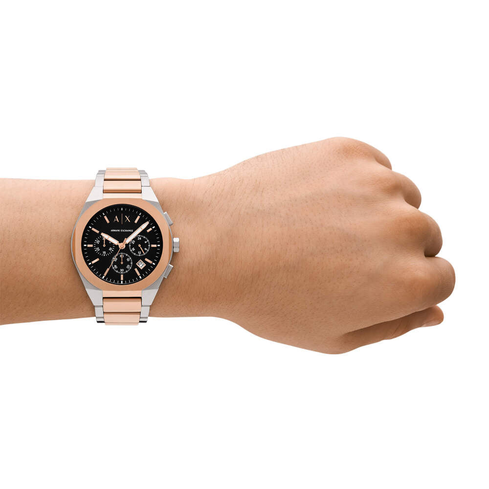 Sync Chronograph Two-Tone Stainless Steel Watch