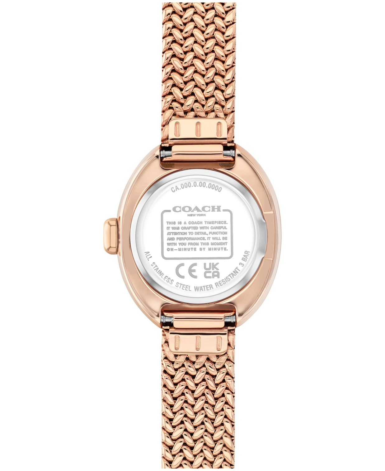 Sammy Women Quartz Pink Dial Analog Stainless Steel Watch