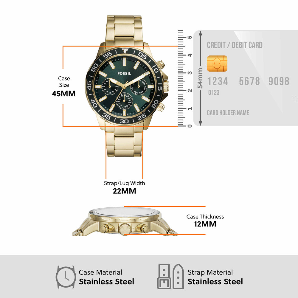 Bannon Multifunction Gold-Tone