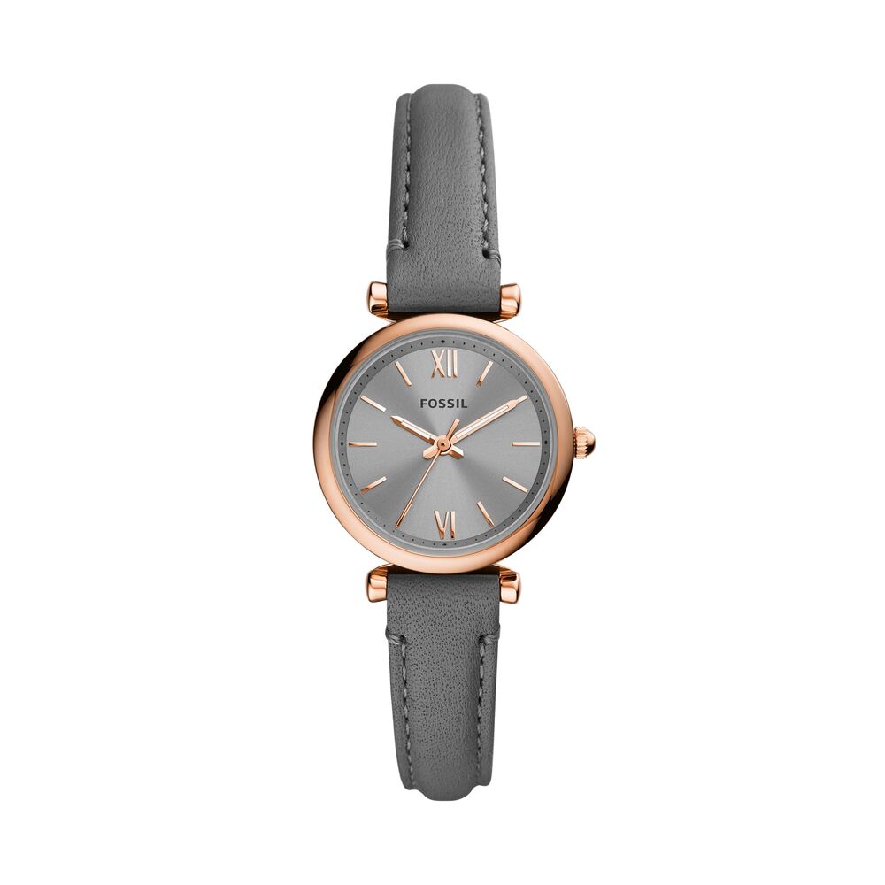 Carlie Mini Three-Hand Gray