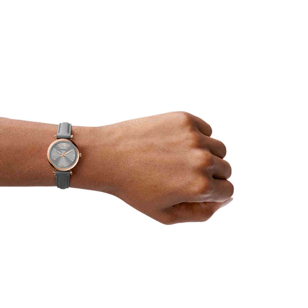 Carlie Mini Three-Hand Gray