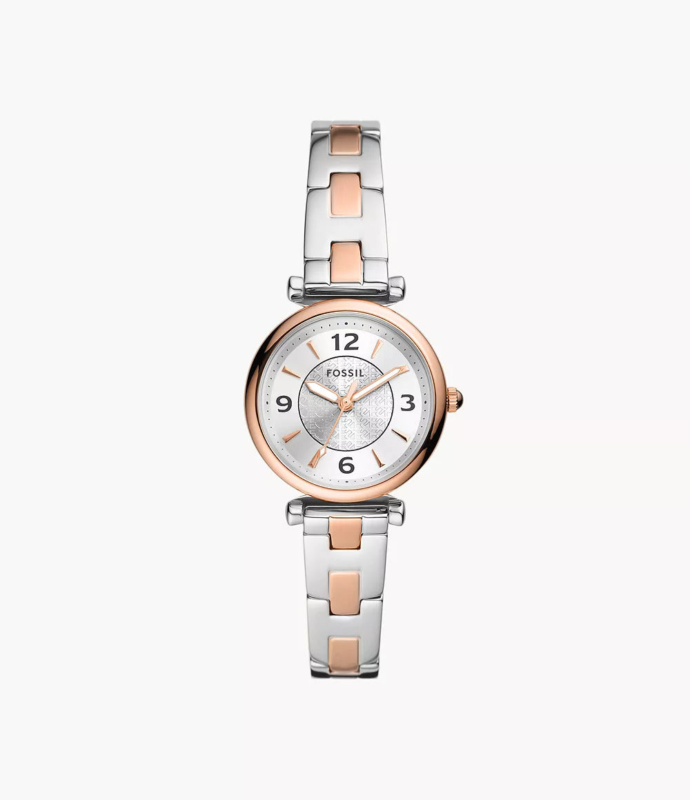 Carlie Mini Three-Hand Two-Tone