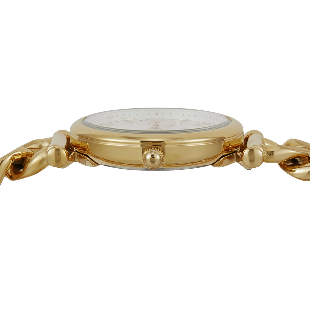 Carlie Three-Hand Gold-Tone