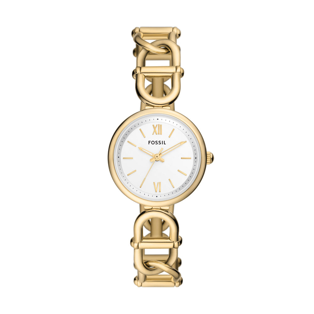 Carlie Three-Hand Gold-Tone