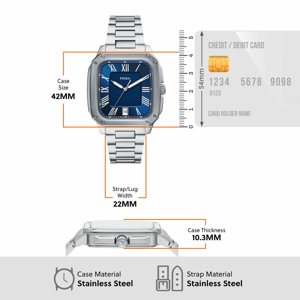 Crosby Three-Hand Date