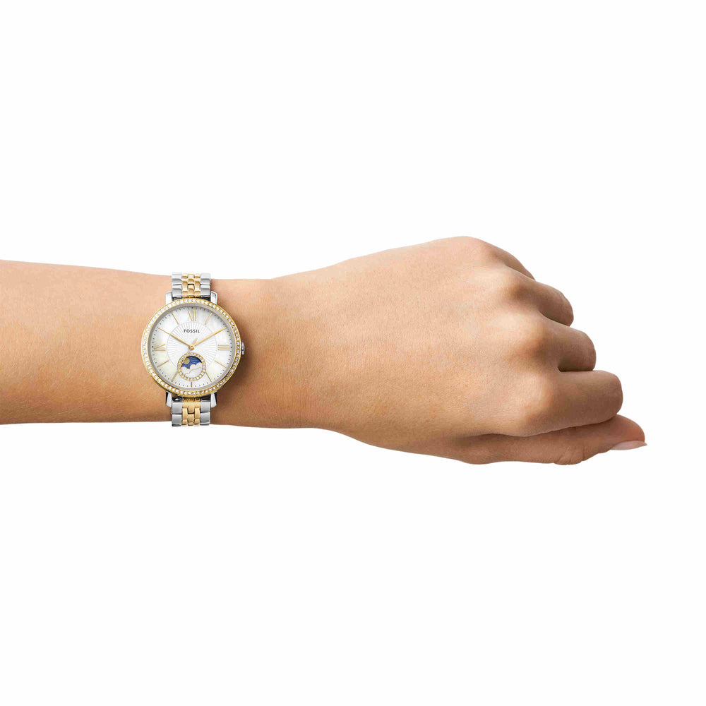 Jacqueline Sun Moon Multifunction Two-Tone