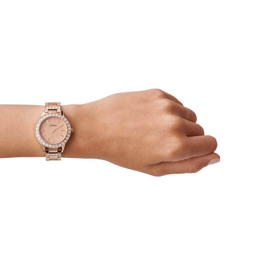 Jesse Three-Hand Day-Date Rose Gold-Tone