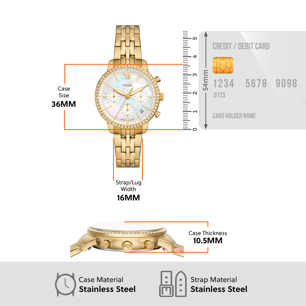 Neutra Chronograph Gold-Tone