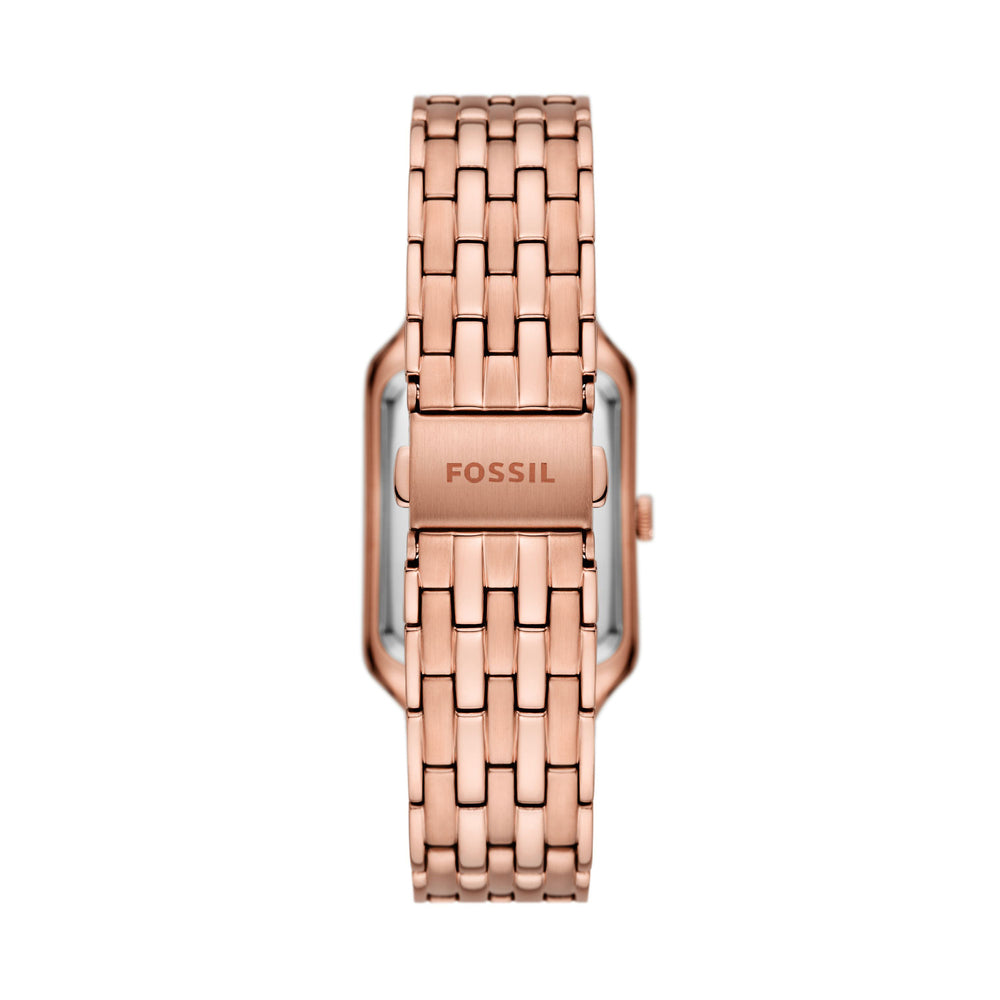 Raquel Three-Hand Date Rose Gold-Tone