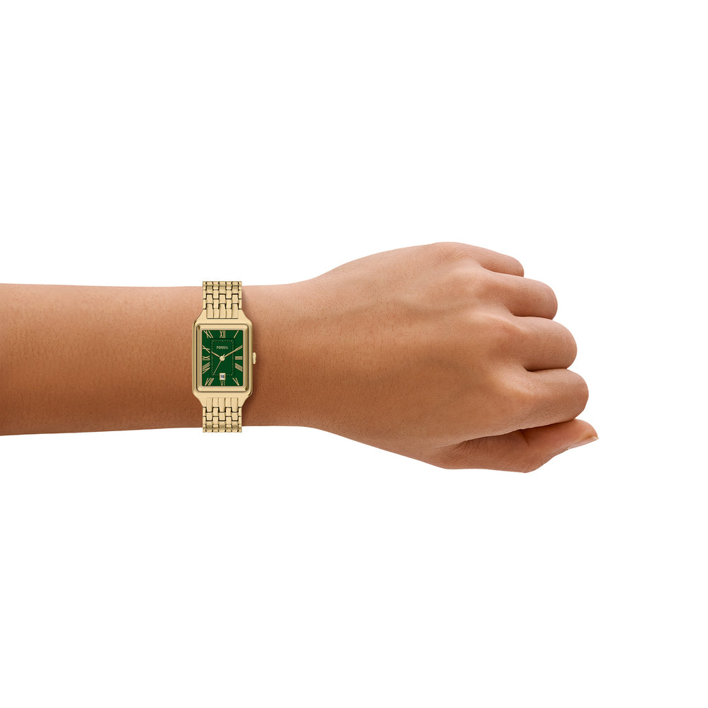 Raquel Three-Hand Gold-Tone