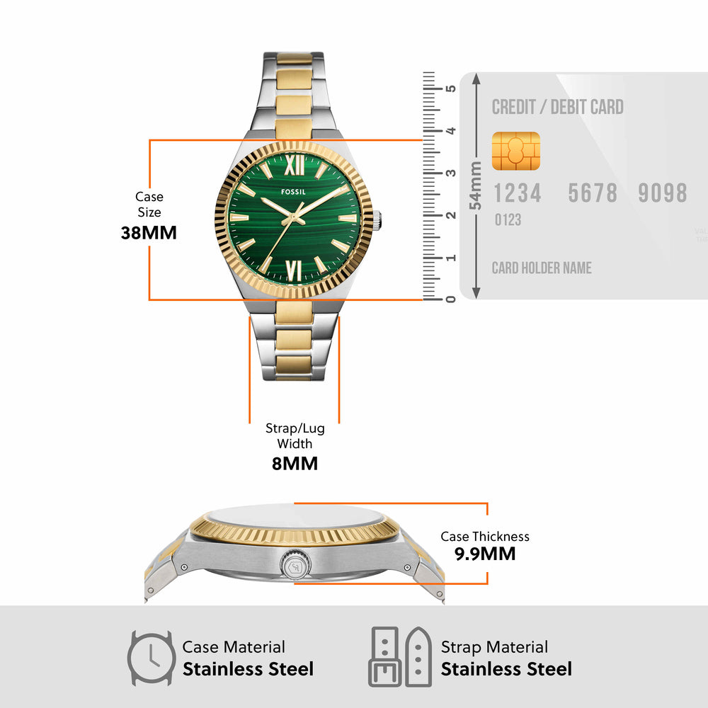Scarlette Three-Hand Two-Tone