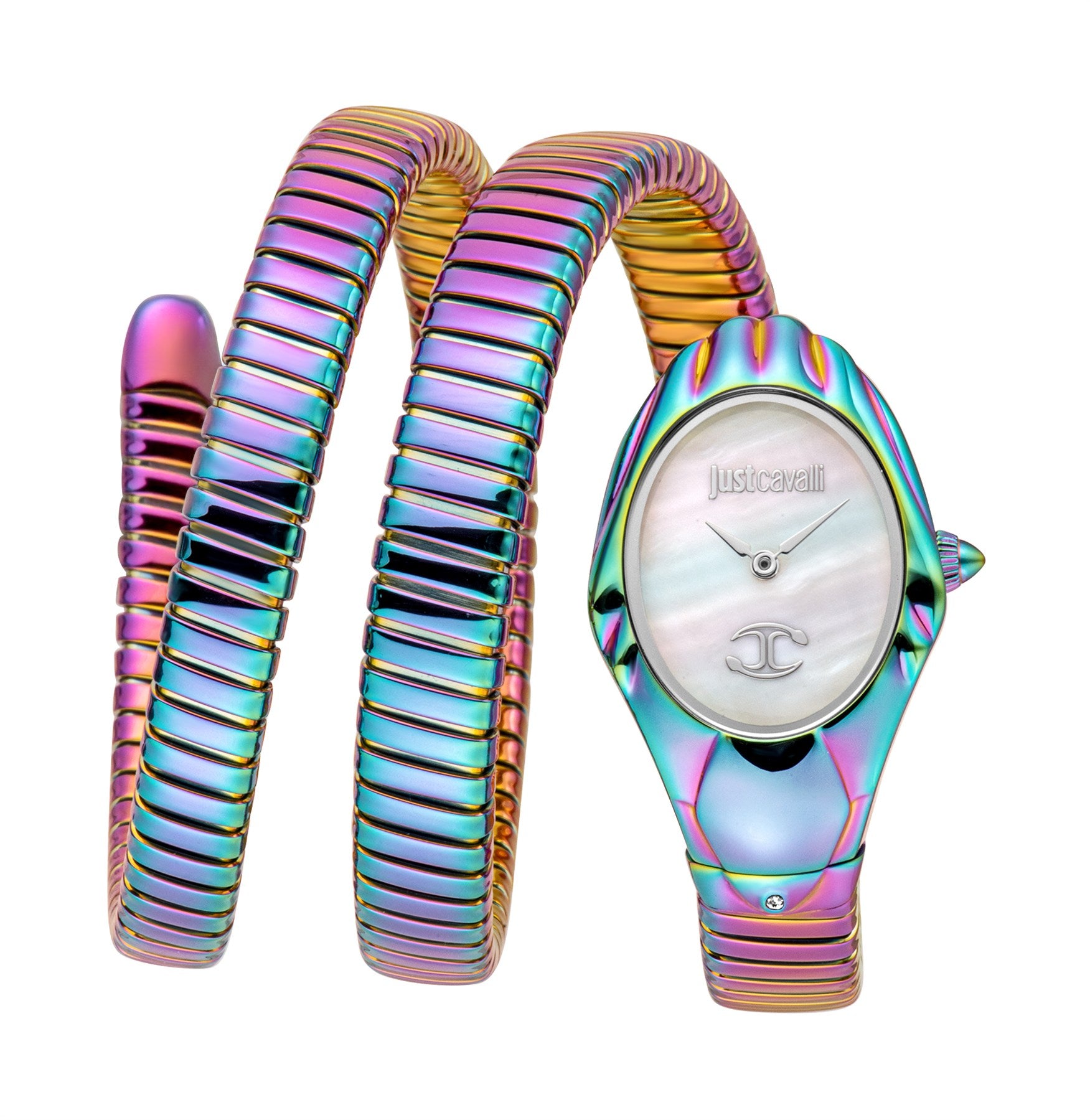JC1L184M0105 Just Cavalli Signature Snake