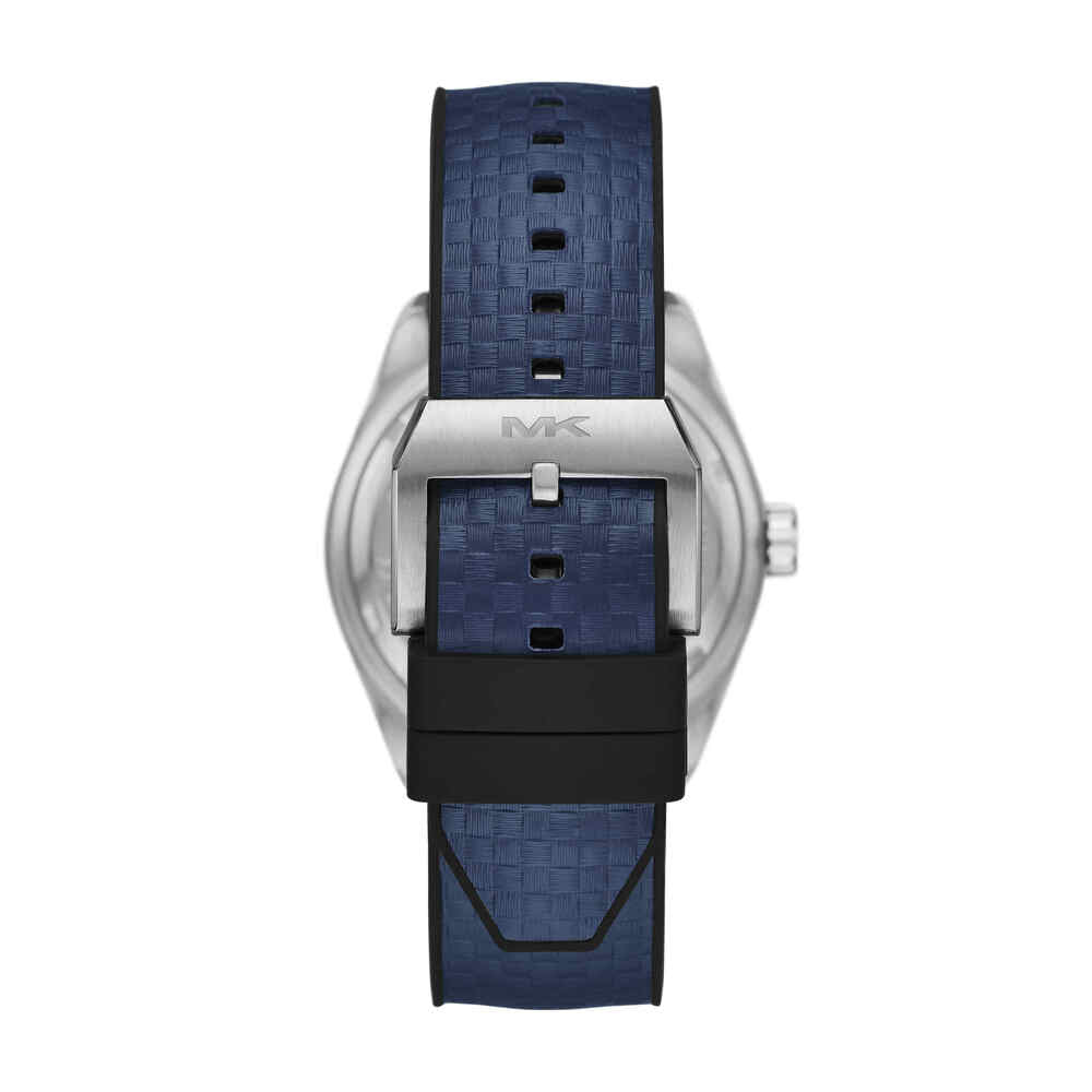 Accelerator 2.0 Three-Hand Date Blue Nylon and Silicone Watch