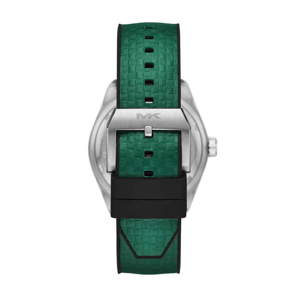 Accelerator 2.0 Three-Hand Date Green Nylon and Silicone Watch