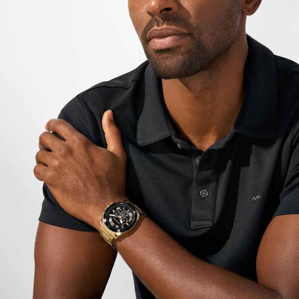 Alek Chronograph Gold-Tone Stainless Steel Watch