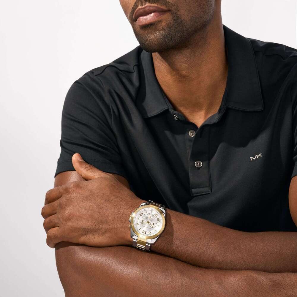 Alek Chronograph Two-Tone Stainless Steel Watch