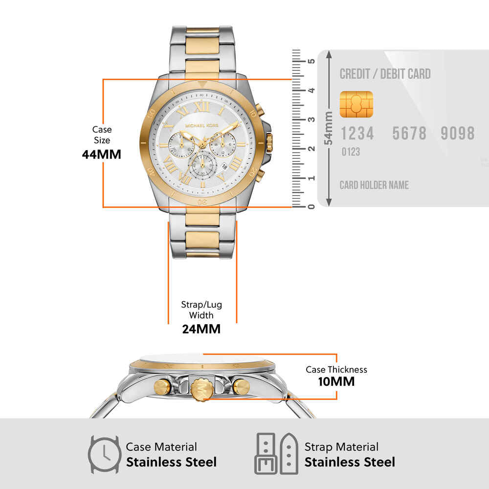 Alek Chronograph Two-Tone Stainless Steel Watch