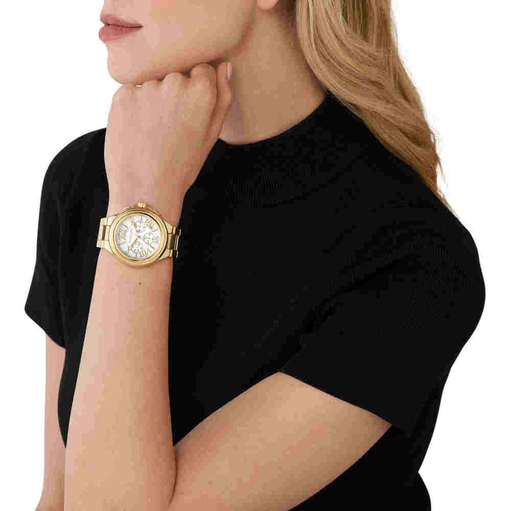 Camille Women Quartz White Dial Chronograph Stainless Steel Watch