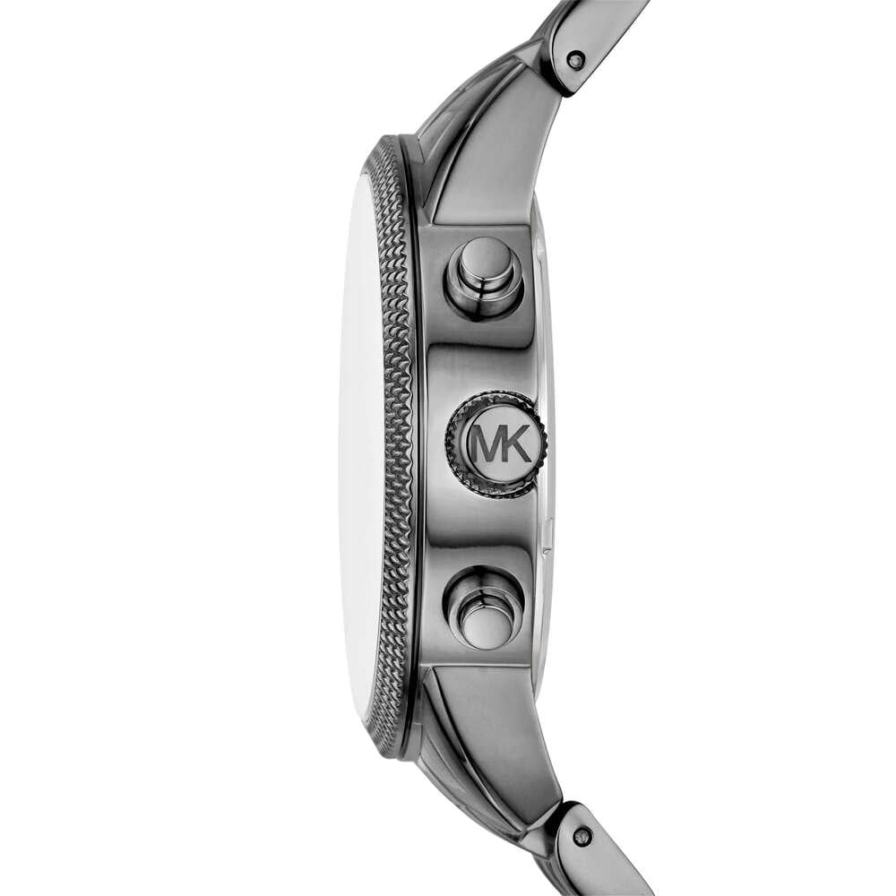 Chronograph Gunmetal Stainless Steel Watch
