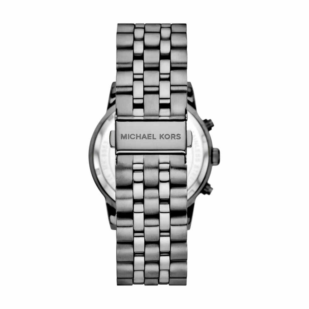 Chronograph Gunmetal Stainless Steel Watch