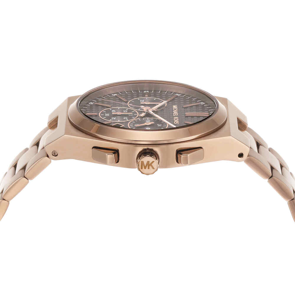 Lennox Chronograph Beige Gold-Tone Stainless Steel Watch
