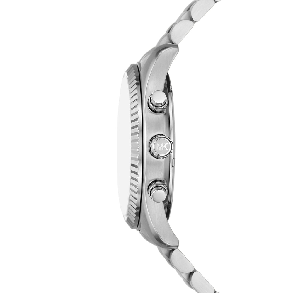 Lexington Chronograph Stainless Steel Watch And Card Case Gift Set