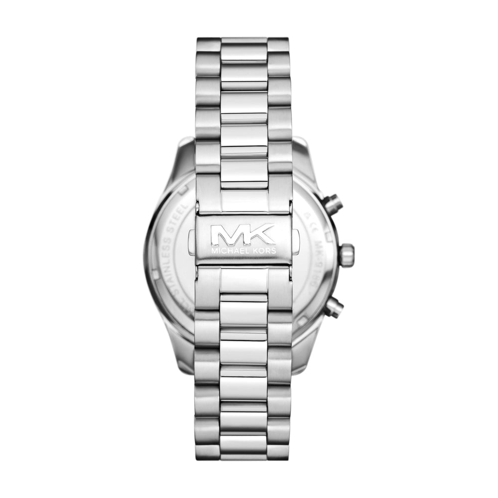 Lexington Chronograph Stainless Steel Watch And Card Case Gift Set