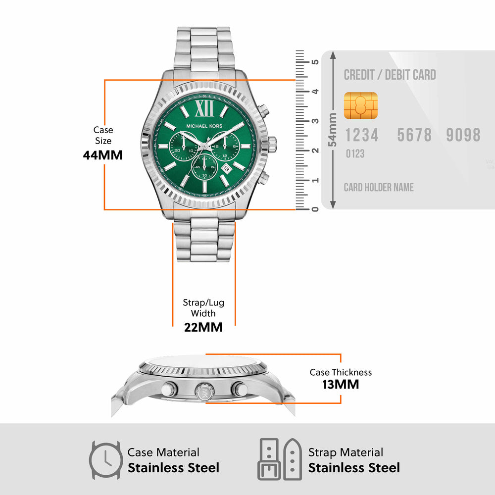 Lexington Chronograph Stainless Steel Watch