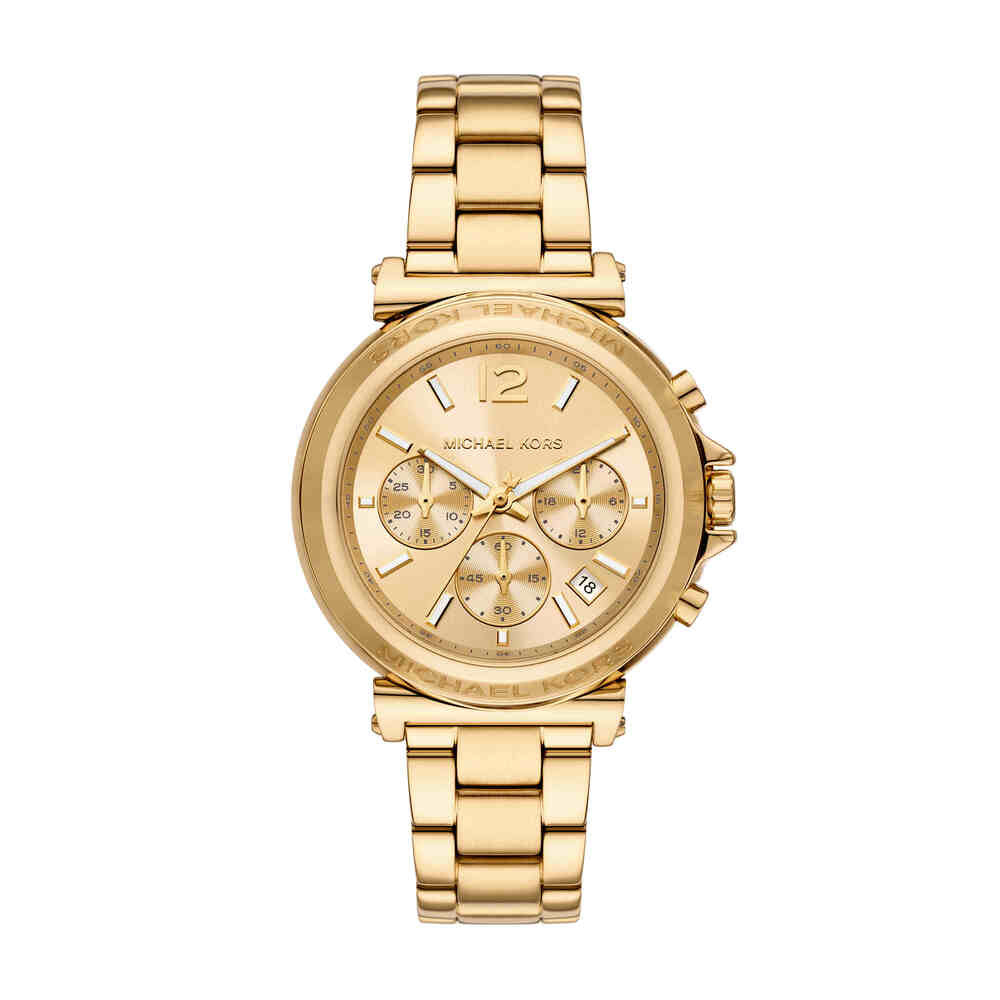 Maren Chronograph Gold-Tone Stainless Steel Watch