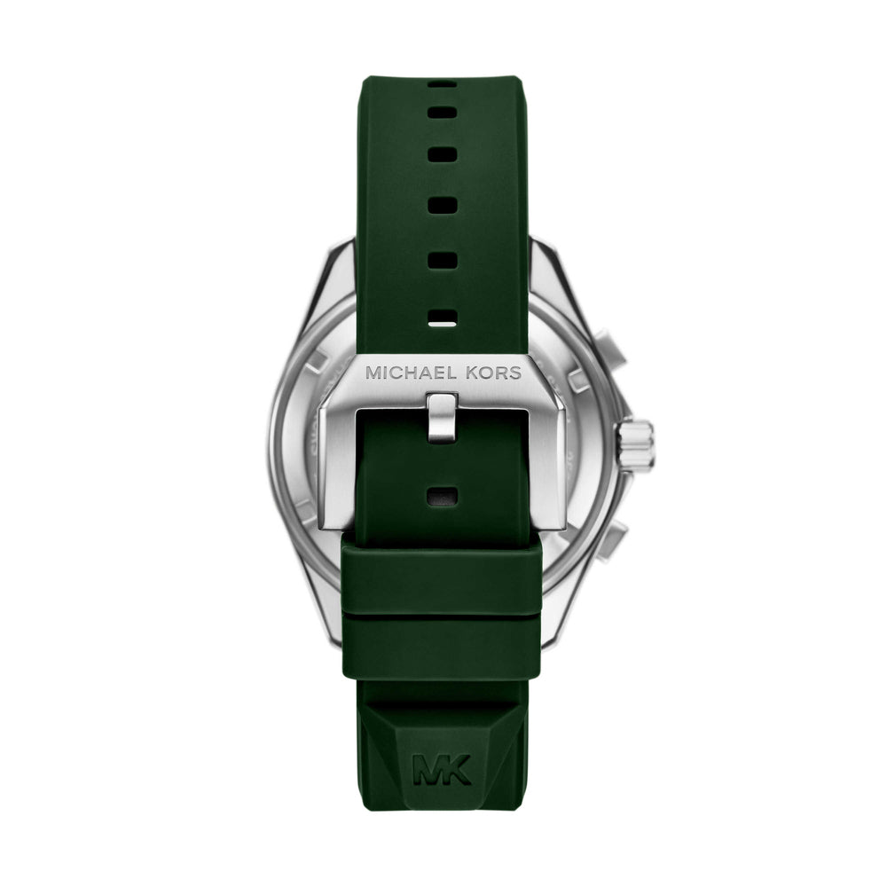 Maritime Chronograph Green Silicone Watch