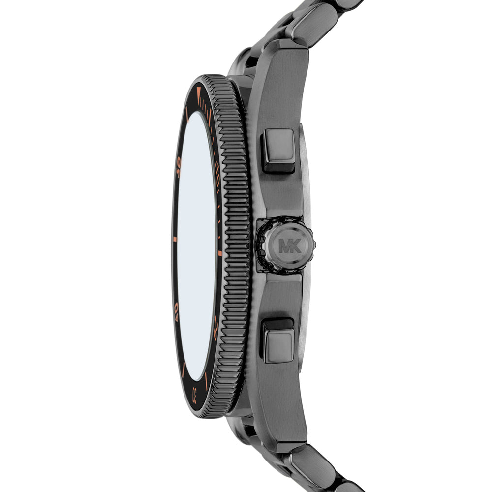Maritime Chronograph Gunmetal Stainless Steel Watch