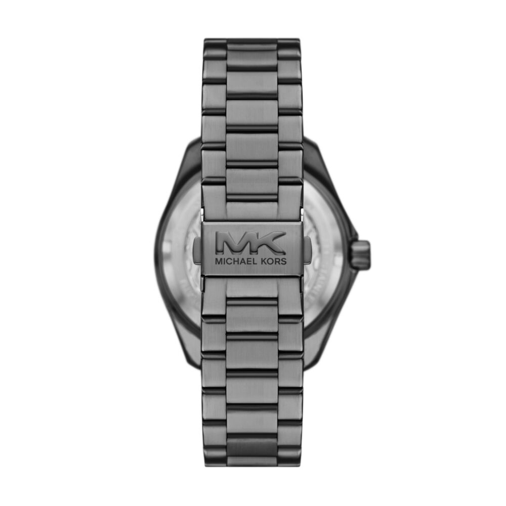 Maritime Three-Hand Date Gunmetal Stainless Steel Watch